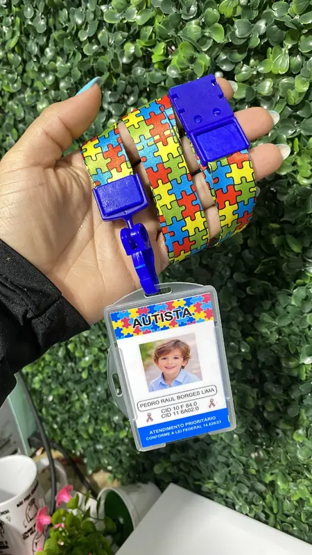Crachá Autismo