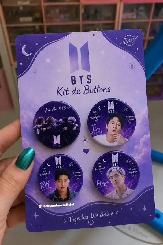 Kit Botton BTS